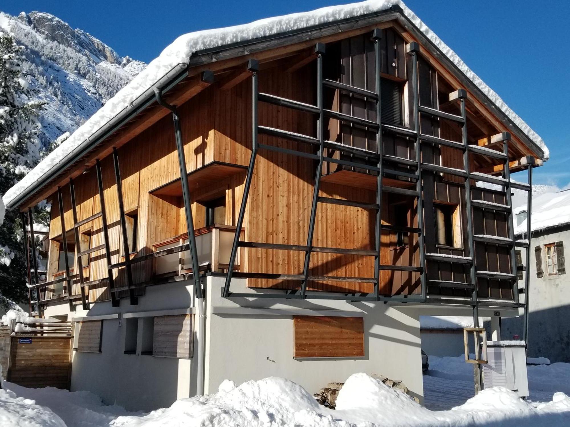 Chalet Walser A Vallorcine 13 Kms Chamonix France Exterior foto